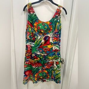 Jams World Multicolor Tropical Dress